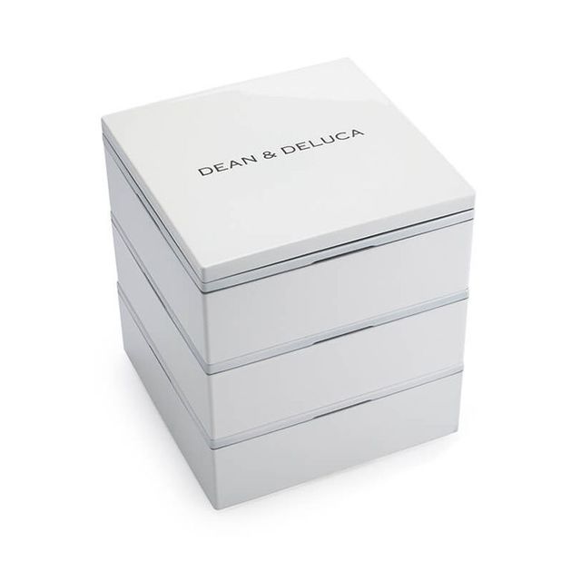 DEAN & DELUCA 三段重 小 ホワイト