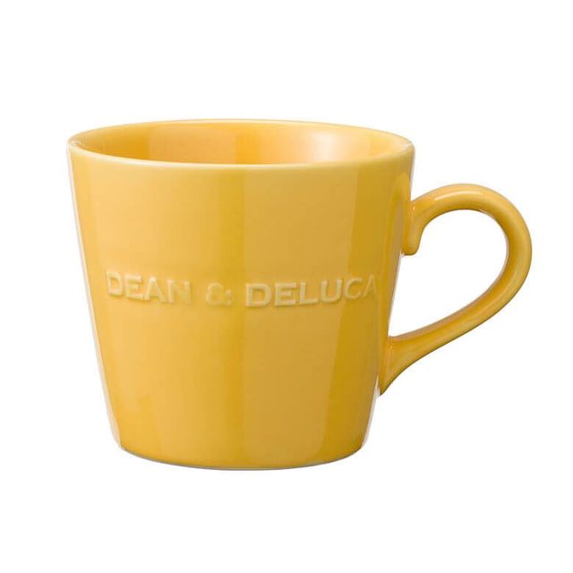 DEAN & DELUCA モーニングマグ　キャラメルイエロー