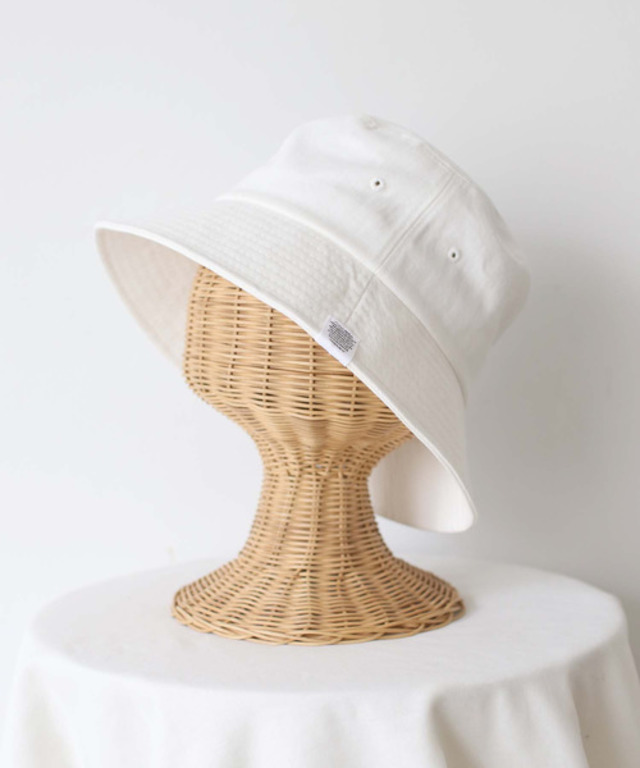 via j(ヴィアジェイ) ヘリンボーンバケットハット