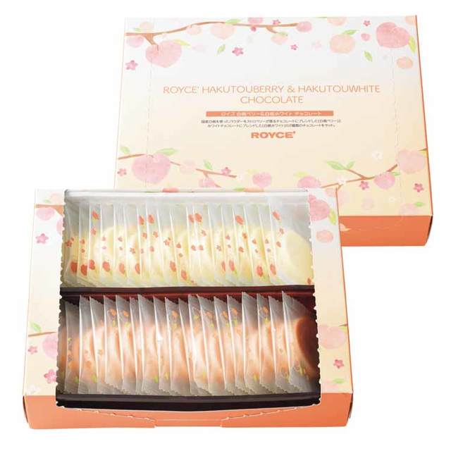 白桃ベリー&白桃ホワイト チョコレート