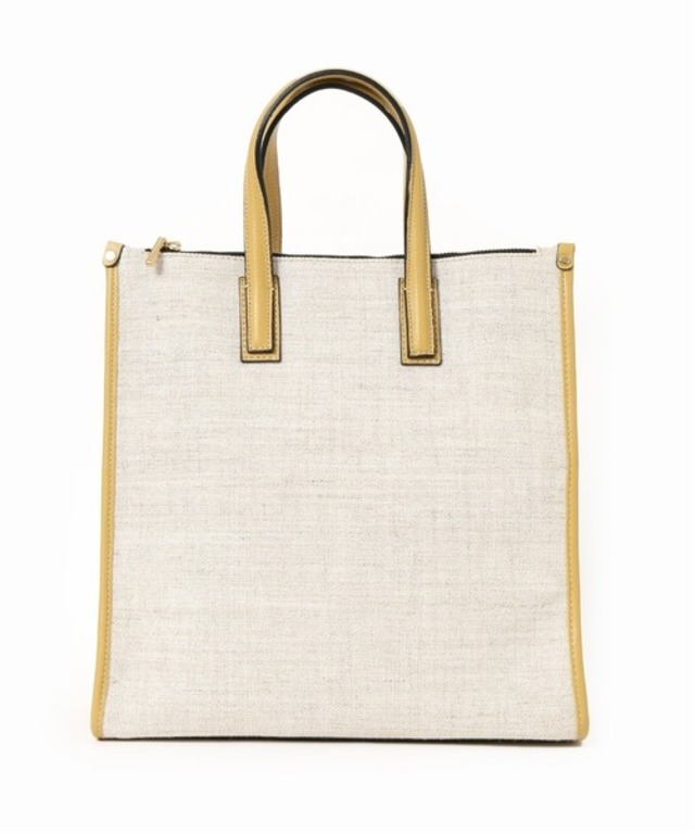 PAOLA NUTTI キャンバスレザートートバッグ