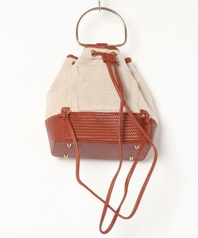 メッシュレザー2wayバックパック