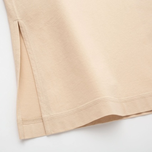 マーセライズコットンロングTワンピース