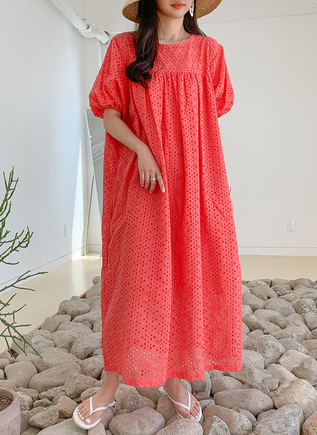 パンチングロングワンピース