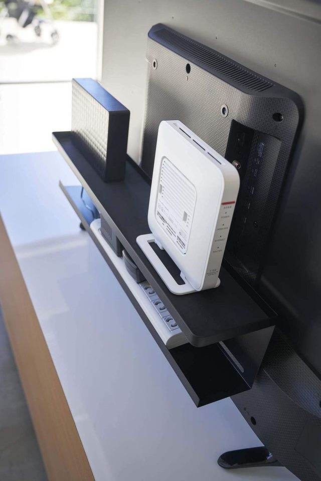 テレビ裏収納ラック