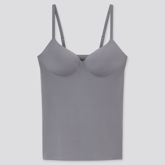 エアリズムシームレスVネックブラキャミソール
