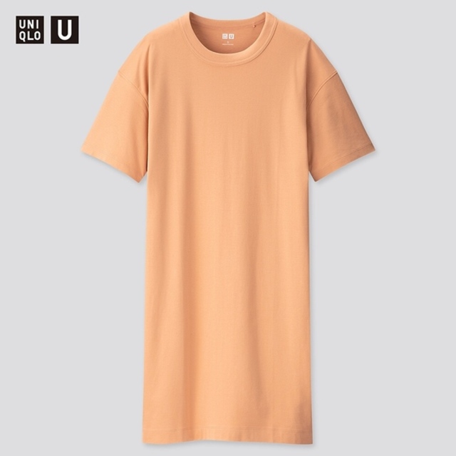 クルーネックTワンピース（半袖）