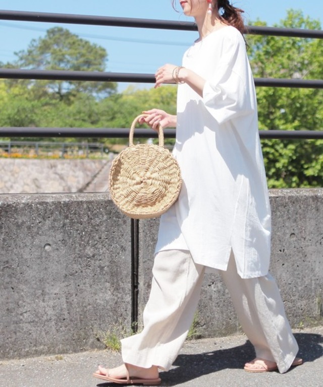 ビッグシルエットTシャツワンピース