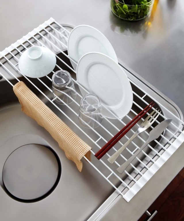 折り畳み水切りラックL