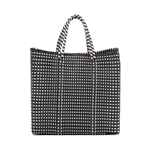 MERCADO BAG MINI CHECK-Black (M)