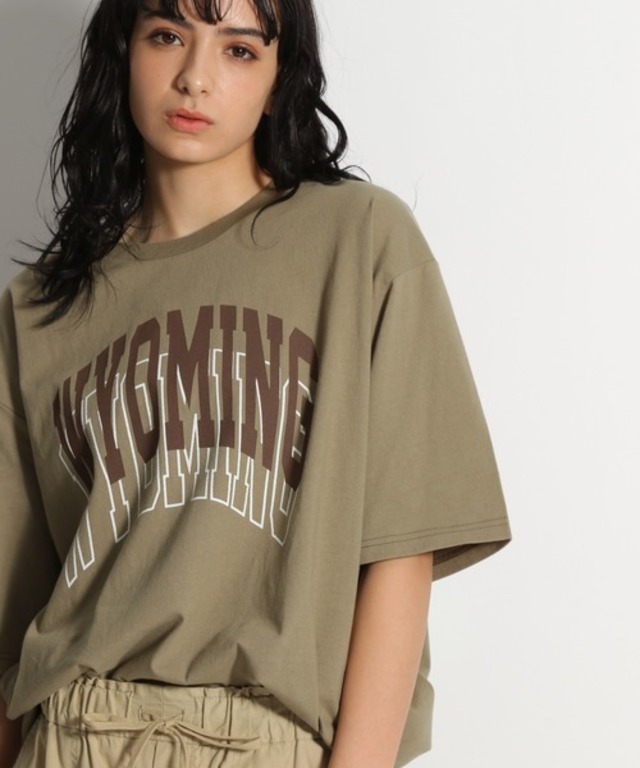 ビッグロゴチュニックTシャツ