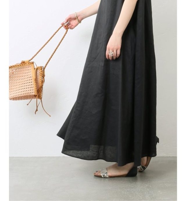 テレデラン60リネンノースリーブワンピース