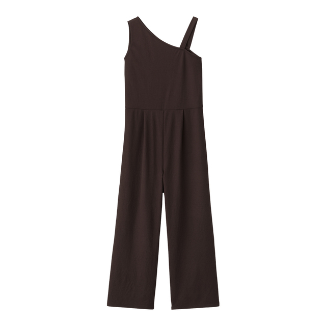 ワンショルダーサロペット