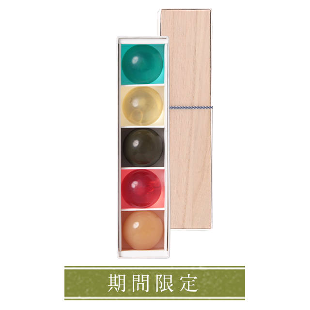 発酵さしすせそ羊羹五季 夏 5個入