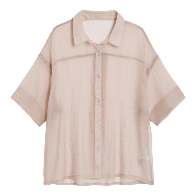 シアーオーバーサイズシャツ