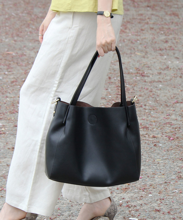 インナーバッグ付き2wayトートバッグ