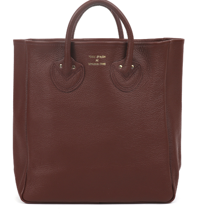 EMBOSSED LEATHER TOTE M