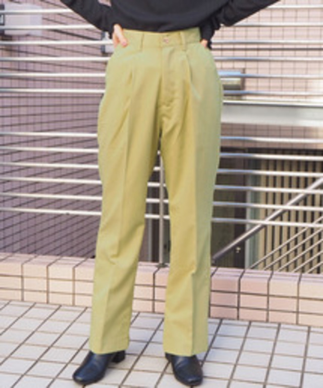 センタープレスパンツ