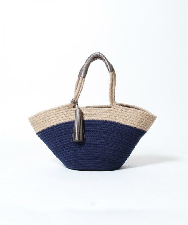 ロープバスケットトートバッグ