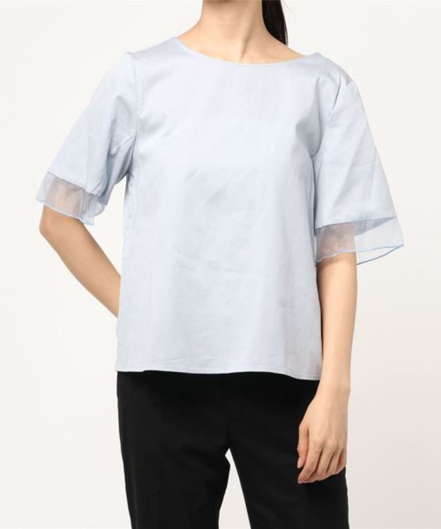 マイクロピケブラウス