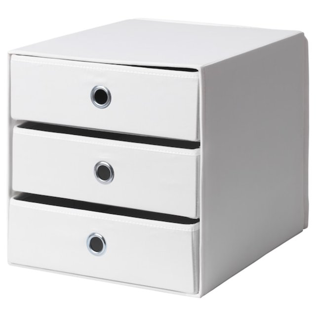 FLARRA ミニチェスト（引き出し×3）