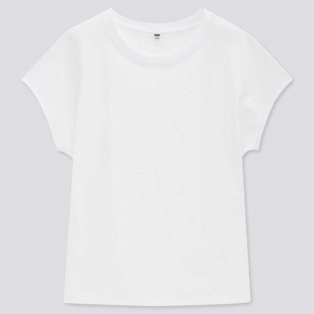 コットンリラックスフレンチスリーブT