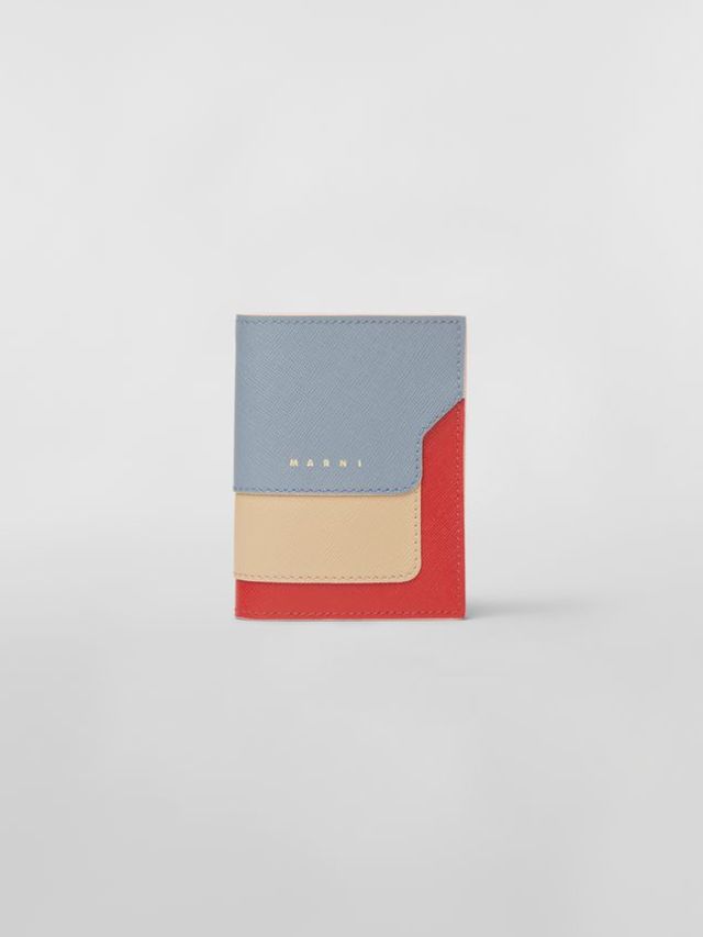 サフィアーノレザー バイフォールドウォレット