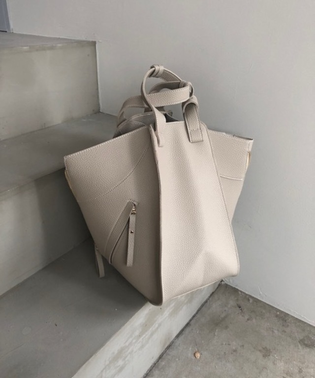 3way レザー ショルダーバッグ