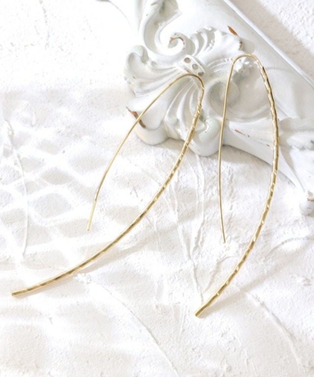 2size展開 小振りシンプルフープピアス