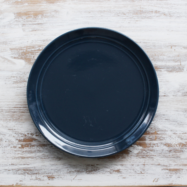 Lien カフェプレートネイビー