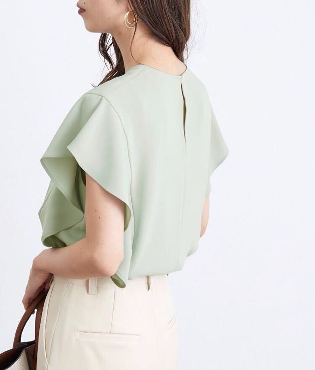【WEB限定】フレアスリーブブラウス