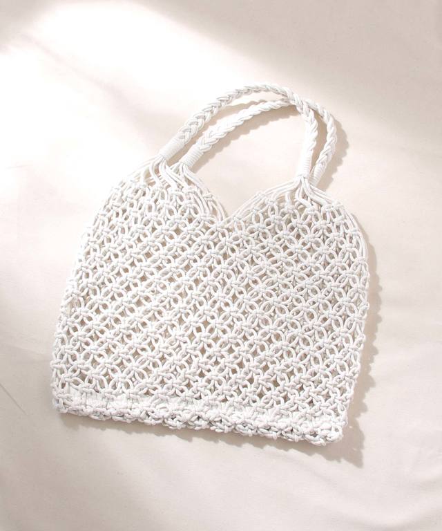 メッシュかごトートバッグ