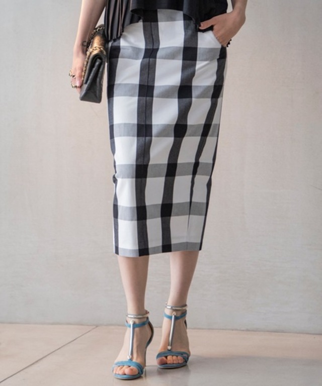 ビッグギンガムスカート