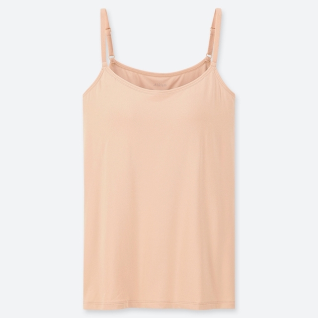 エアリズム汗取りブラキャミソール