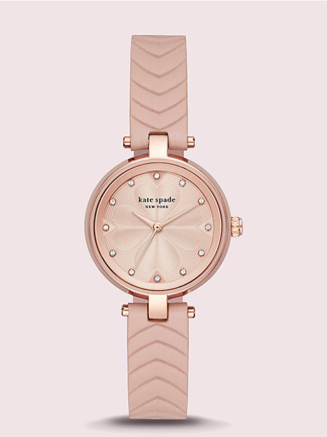 アナデールスリーハンドマットヌードレザーウォッチ