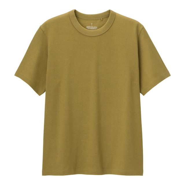 コットンクルーネックT(半袖)