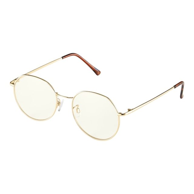 ブルーライトカットメタルファッショングラス