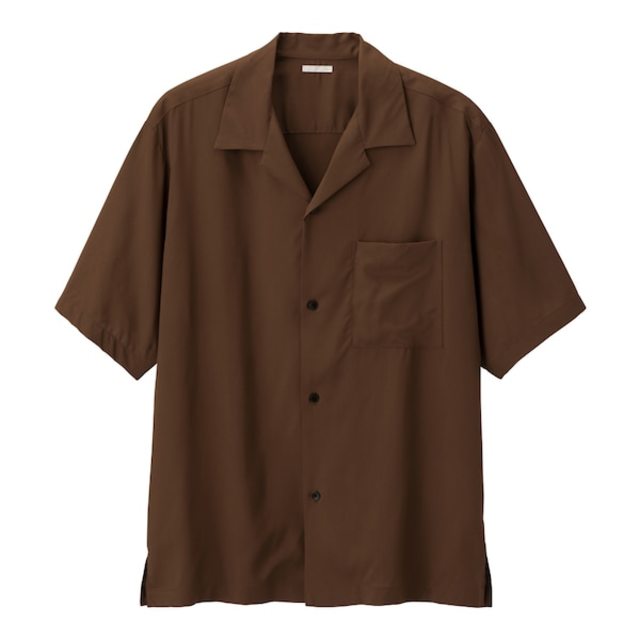 オープンカラーシャツ(5分袖)