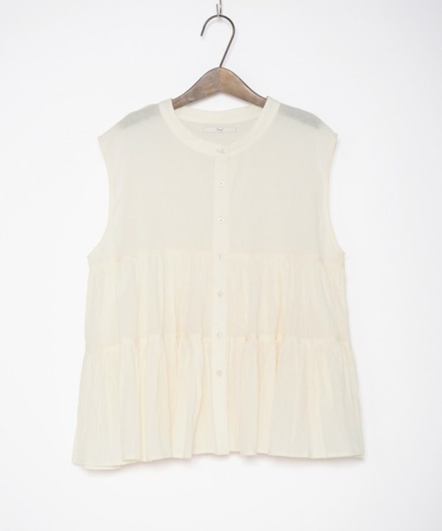 フレンチボリュームティアードブラウス