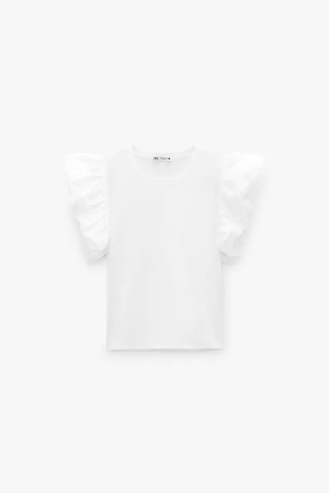 コンビ生地Ｔシャツ