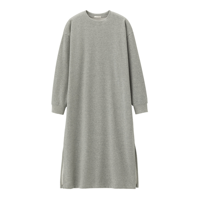 スウェットスリットワンピース