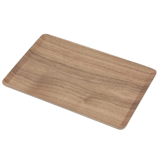 滑り止め加工 木製トレーS ウォールナットMF