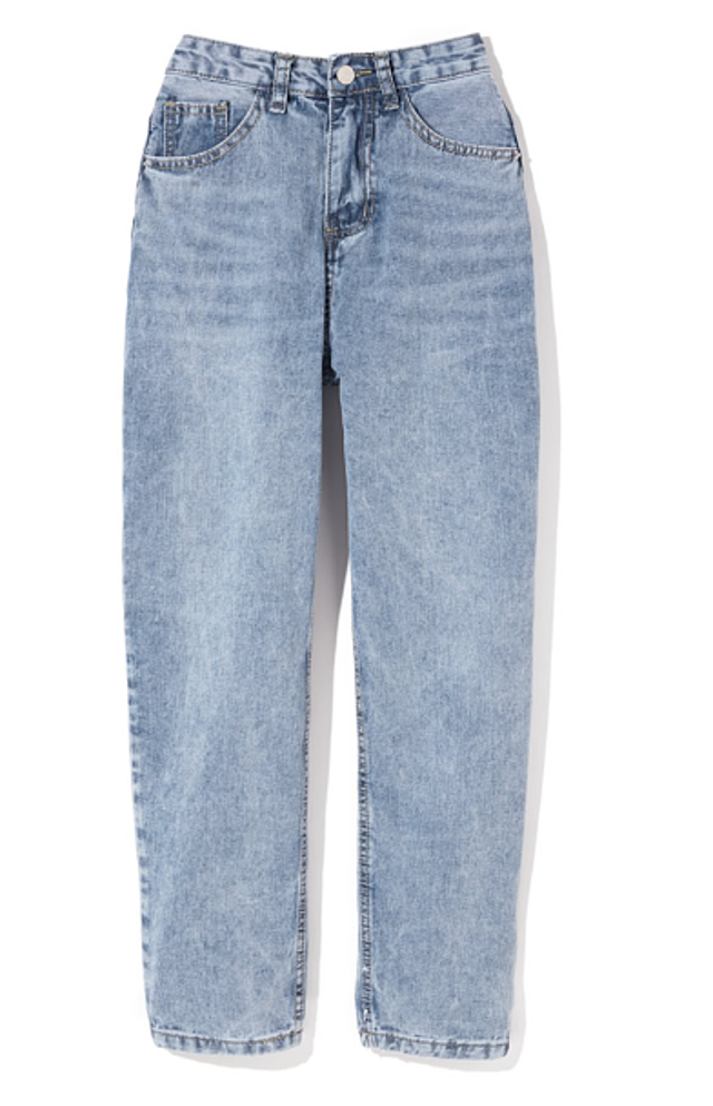 ケミカルウオッシュデニムパンツ