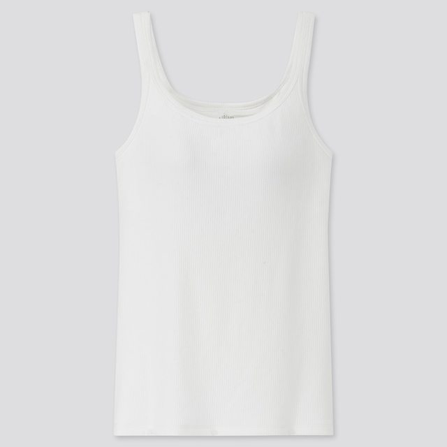エアリズムコットンリブブラタンクトップ