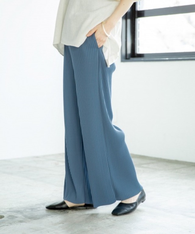 ｓｅｌｆｃｕｔプリーツパンツ　884525