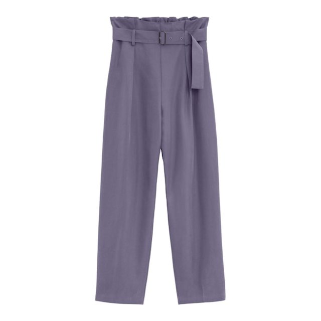 ベルトタックテーパードパンツ