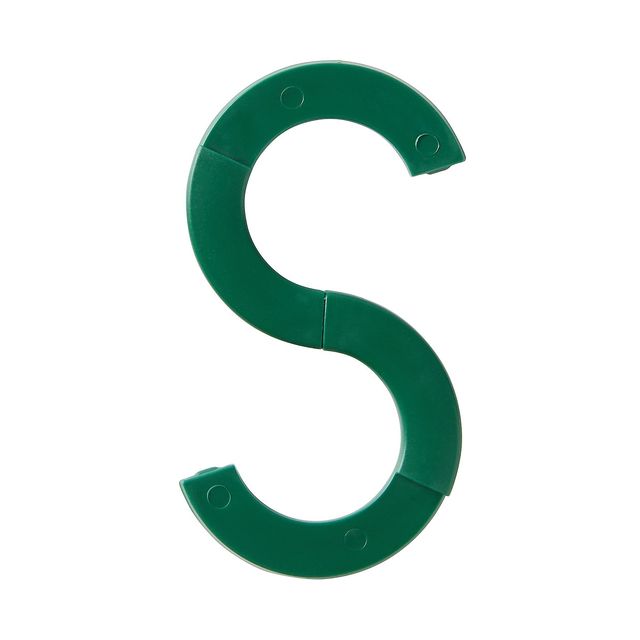 トラベルＳ字フック 緑・約５０×９０ｍｍ