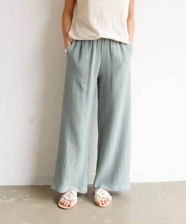 ガーゼルーズパンツ