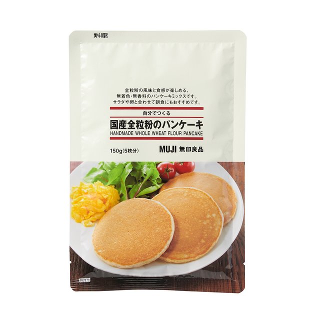 自分でつくる　国産全粒粉のパンケーキ 150ｇ（5枚分）