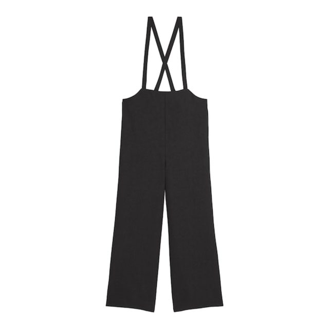 サロペットワイドパンツ